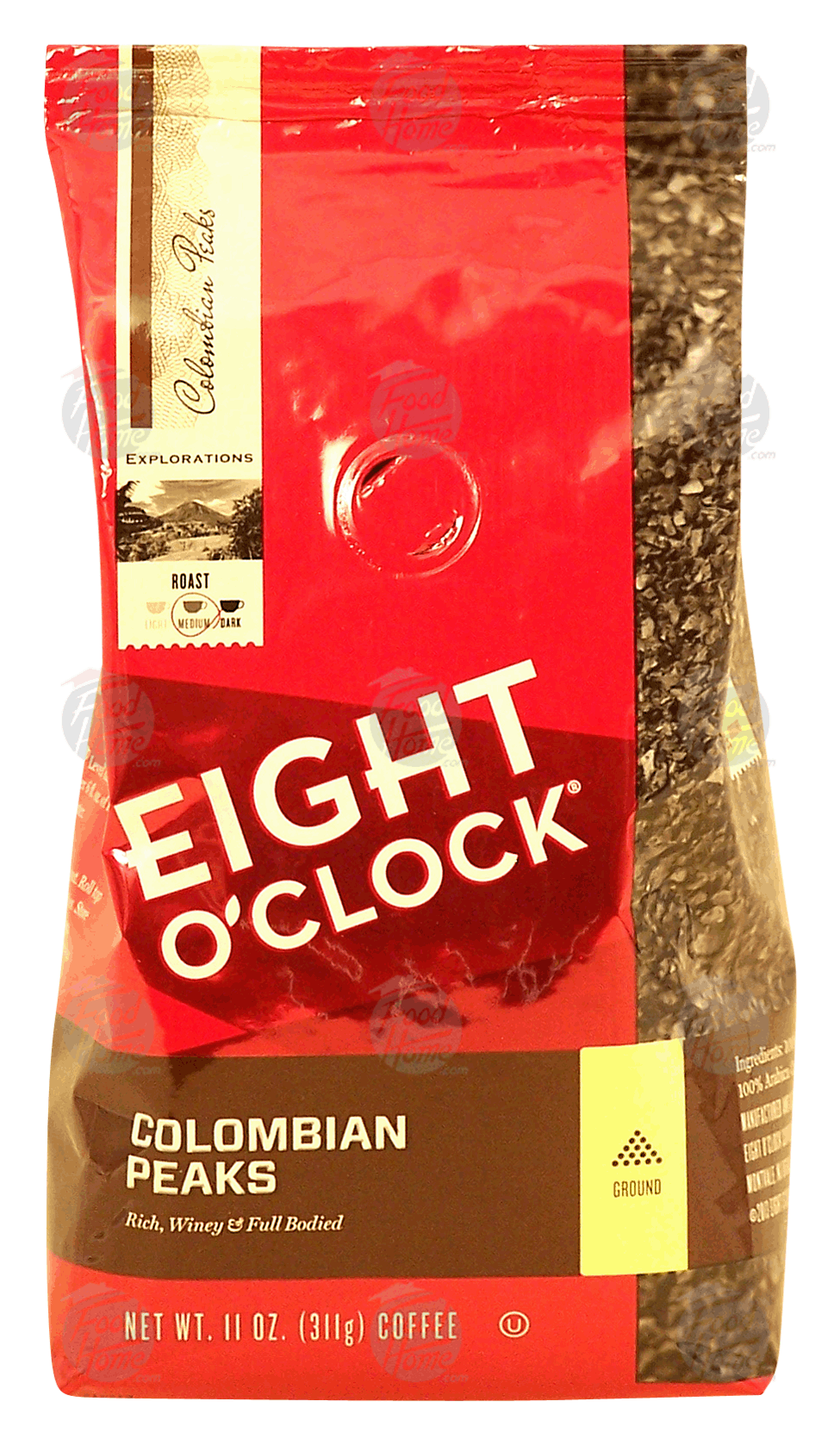 Eight O'Clock Coffee Colombian Peaks medium roast ground coffee Full-Size Picture